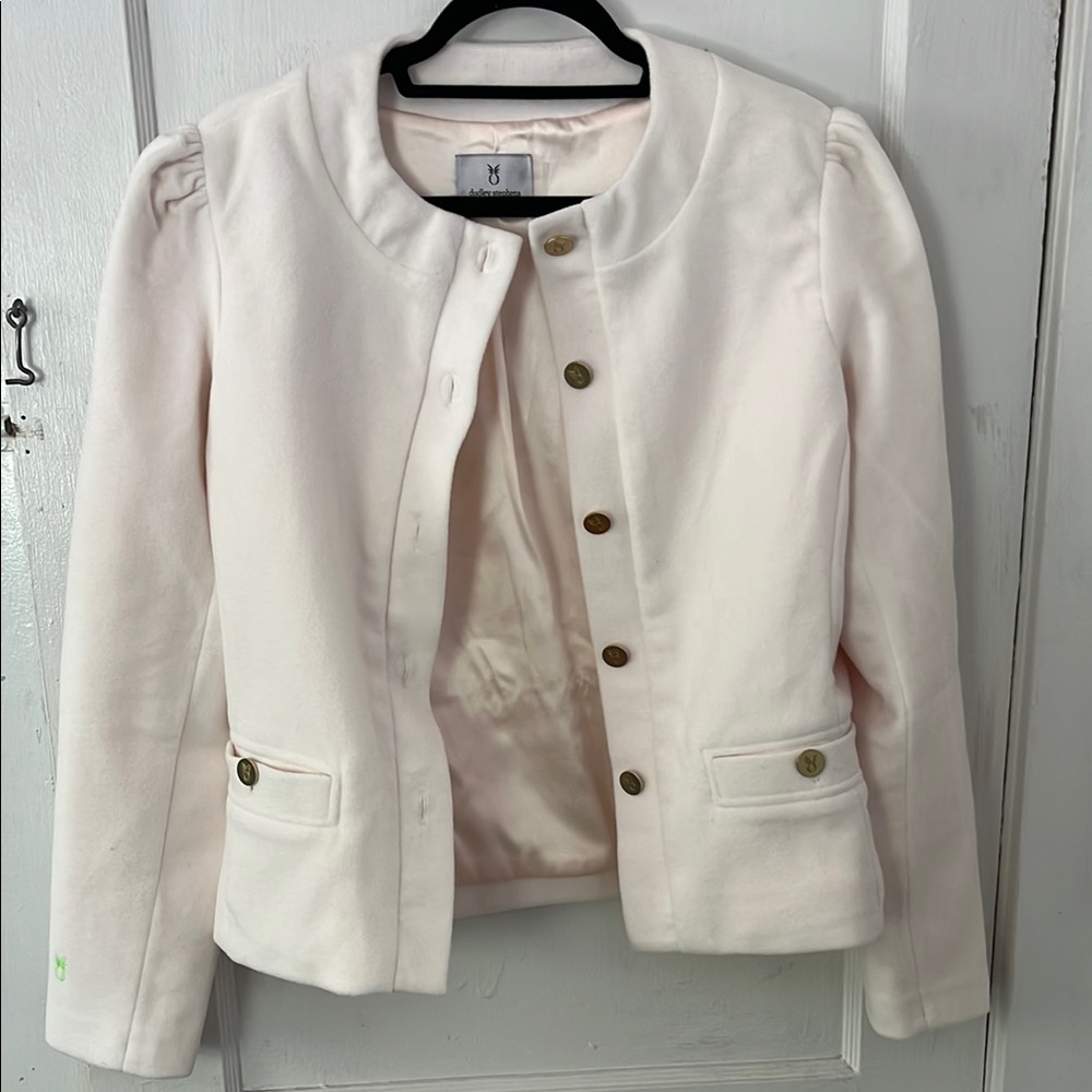 Dudley Stephens Cream Tailored Blazer